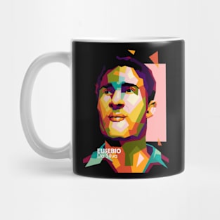 Eusebio Football Pop Art Mug